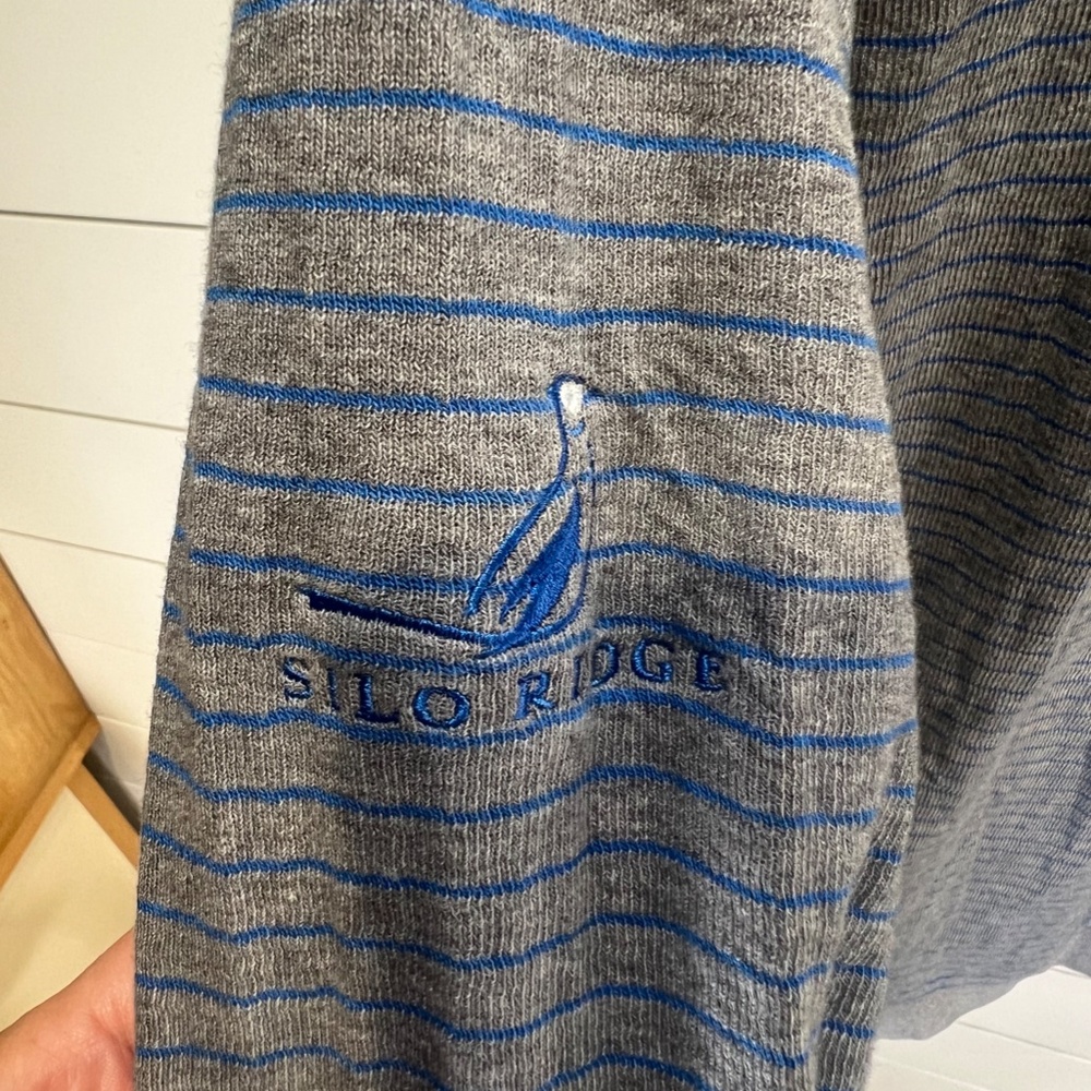 Johnnie-O Quarter-Zip Pullover, Size Large, Silo Ridge - Picture 6 of 10